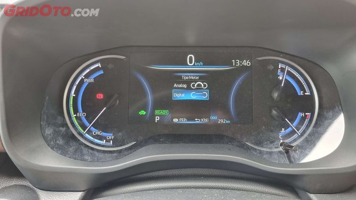 Menu setting speedometer Innova Zenix Hybrid.