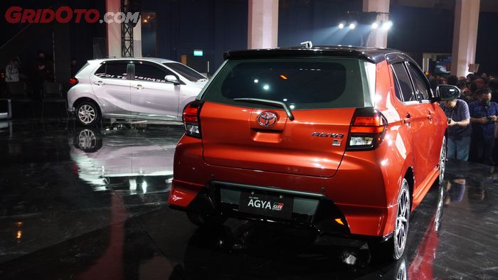 Toyota Agya GR Sport memiliki tampilan yang lebih sangar dari Agya LCGC.