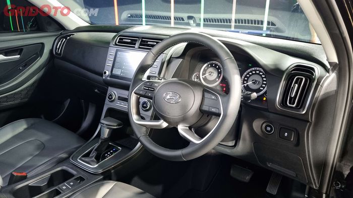 Interior Hyundai Creta Dynamic Black Edition.