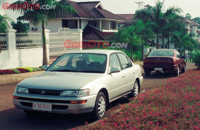 Toyota Great Corolla 1992 saat diuji Tabloid otomotif
