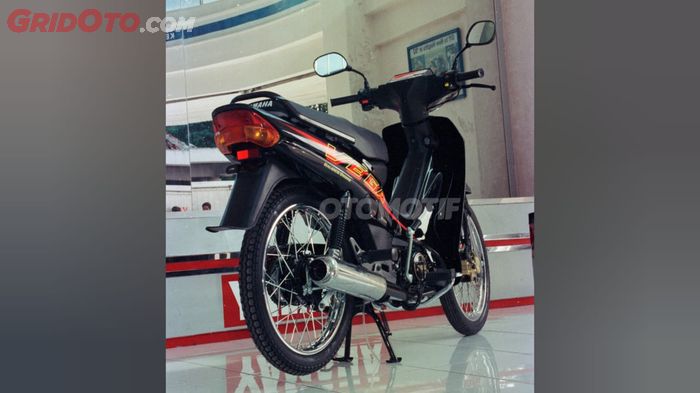 Yamaha Vega saat peluncuran di Indonesia September 1998