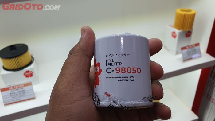  filter oli Vespa matic dari Sakura Filter ini dijual Rp 50 ribuan