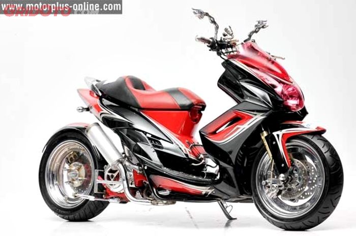 Yamaha Mio Soul Lowrider garapan Rivan A. Holis