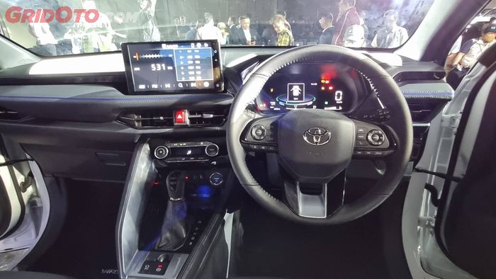 Interior Toyota Yaris Cross HEV.