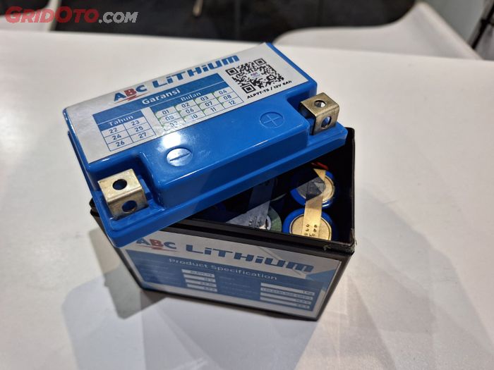 Berkat komponen canggih ini, usia aki Lithium bisa panjang