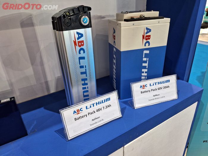 Baterai Motor listrik dari ABC Lithium 