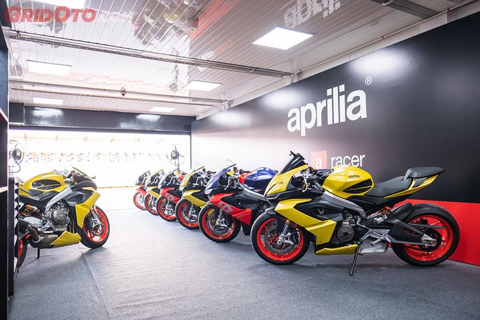 Aprilia RS660 di Aprilia Track Day Mandalika 2023