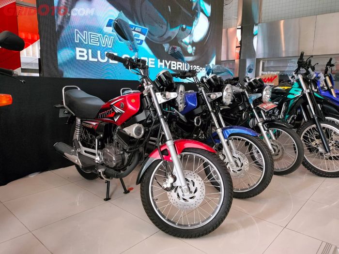Total ada 4 motor Yamaha RX-King hasil restorasi di dealer Sentral Yamaha Medan