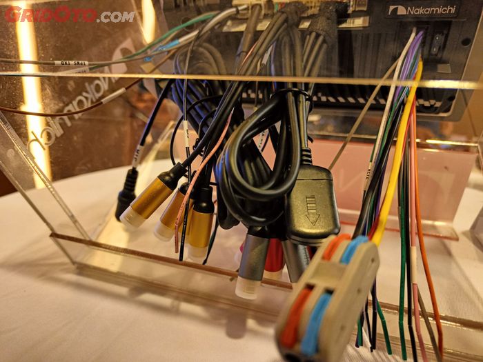 Semua kabel head unit Nakamichi Legend Pro MKII PnP