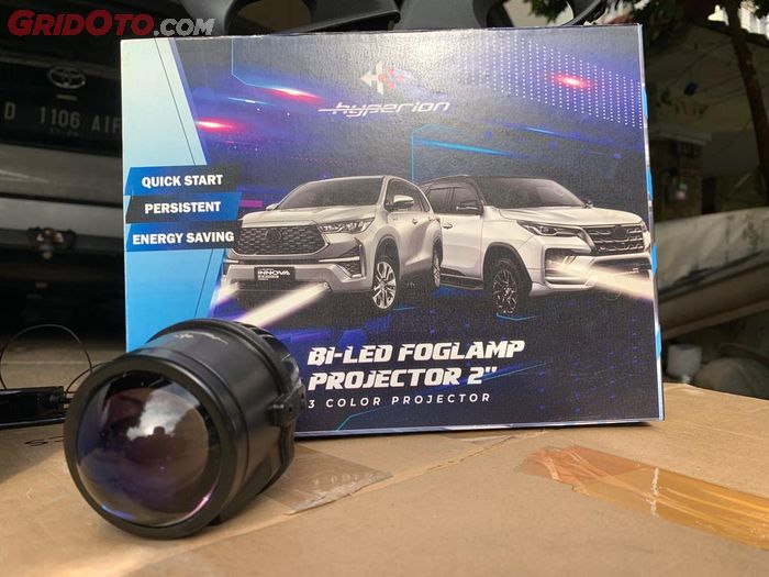 Tampilan foglamp untuk Toyota Kijang Innova Zenix