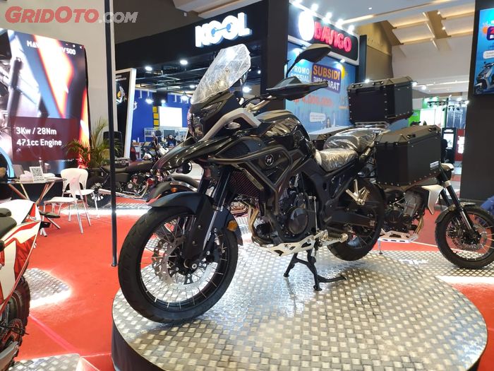Hunter Motorcyles Maverick MV 500 dengan Touring Package