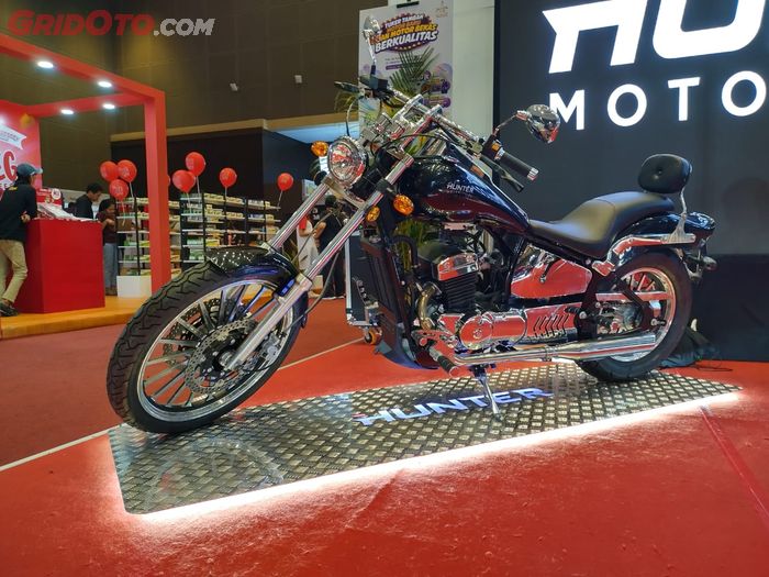 Hunter Motorcyles Outlaw 400 bergaya chopper dijual seharga Rp 90 jutaan
