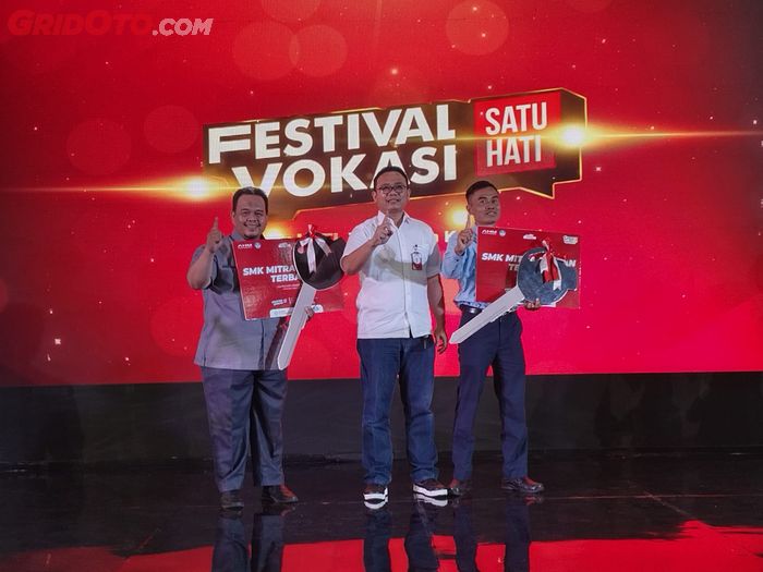 Juara kategori SMK binaan terbaik di Festival Vokasi Satu Hati 2023