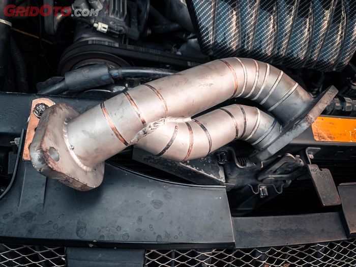 Down pipe DRD (Diesel Racing Development) untuk Isuzu Panther