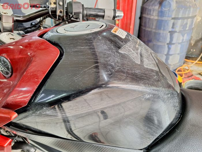 Proses lapis wax pada body motor 