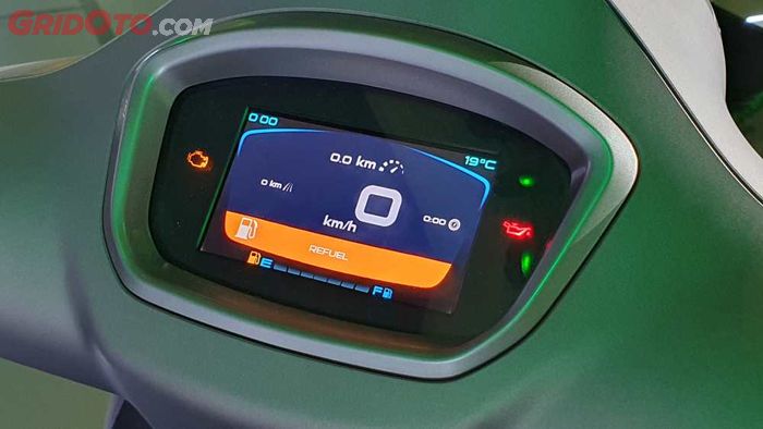 Panel indikator baru Vespa GTS Super Tech 300