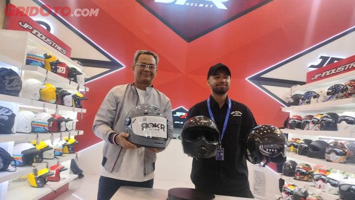 JPX Helmet luncurkan 5 helm terbaru di GIIAS 2023