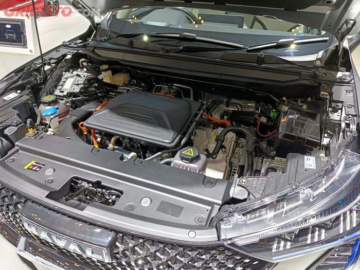 Mesin dari GWM Haval Jolion HEV yang ada di GIIAS 2023