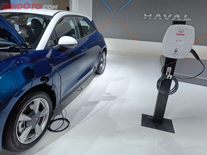 Pengisian baterai GWM ORA 03 sudah support fast charging 