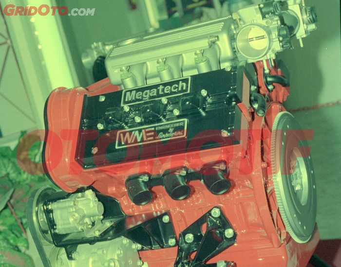 World Modular Engine (WME), mesin V6 2.000 cc buatan Lamborghini saat dimiliki MegaTech