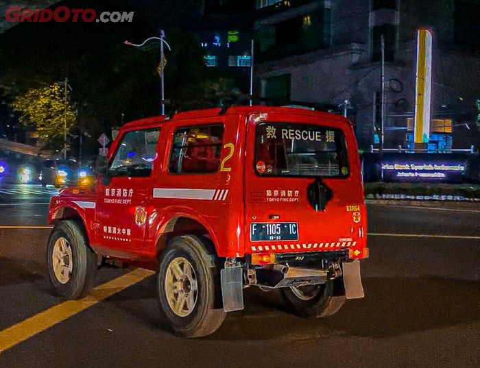 Damkar asal Jepang banyak pakai Suzuki Jimny