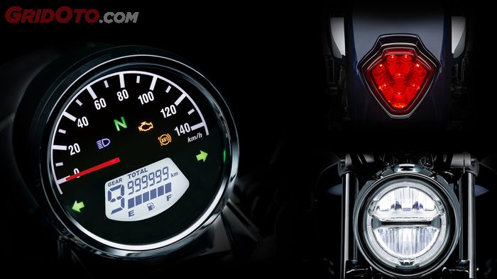 fitur Haojue GZS150 ABS