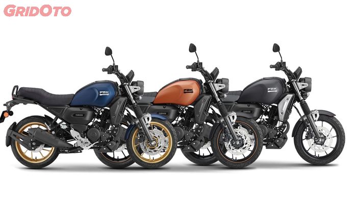 tiga pilihan warna Yamaha FZ-X 2024