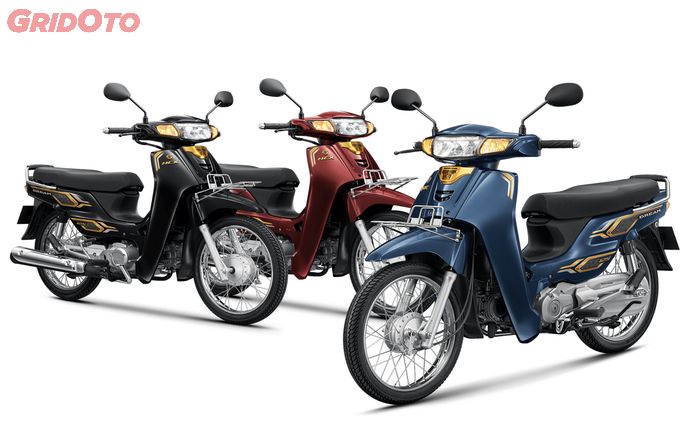 pilihan warna Honda Dream 125 versi standar