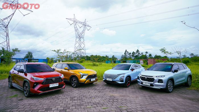 Toyota Yaris Cross, Mitsubishi XForce, Suzuki Grand Vitara, dan Chery Omoda 5 RZ gunakan mesin berkapasitas 1,5 liter