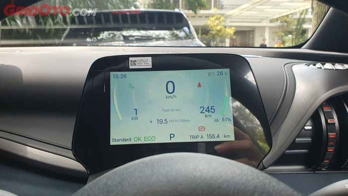 Ilustrasi konsumsi baterai mobil listrik BYD Atto 3