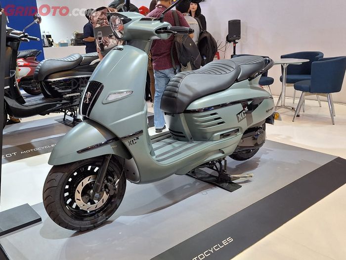  Peugeot Motorcycles Indonesia juga memberikan promo pembelian Peugeot Django 150 di IIMS 2024.