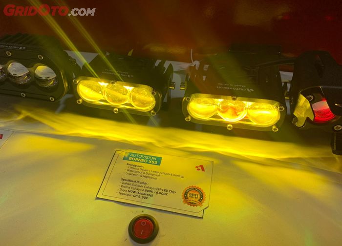 Mini BiLED Laser Borneo XS3 dari Autovision