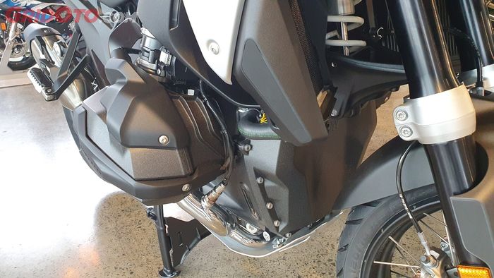 Mesin BMW R 1300 GS lebih kompak dan lebih ringan
