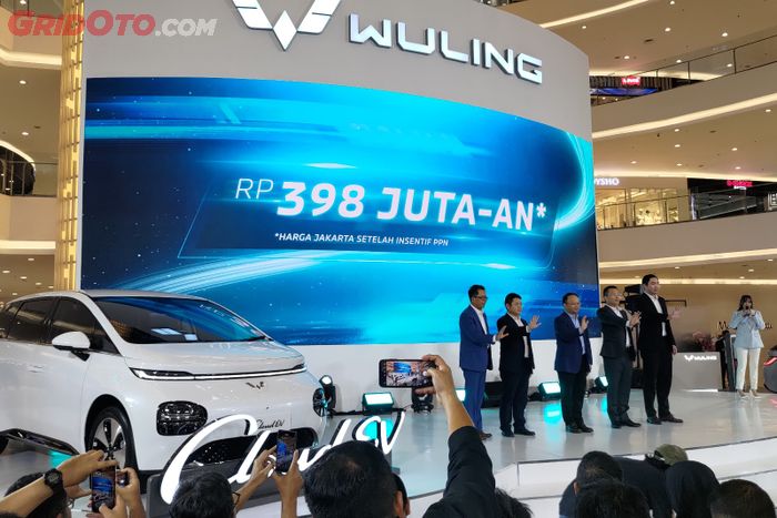 Harga resmi Wuling Cloud EV.