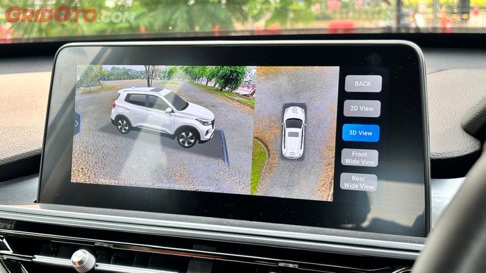 Kamera 360 derajat di Chery Tiggo 5X