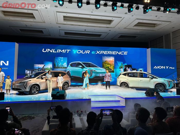 Harga mobil listrik GAC Aion Y Plus yang baru rilis di Indonesia