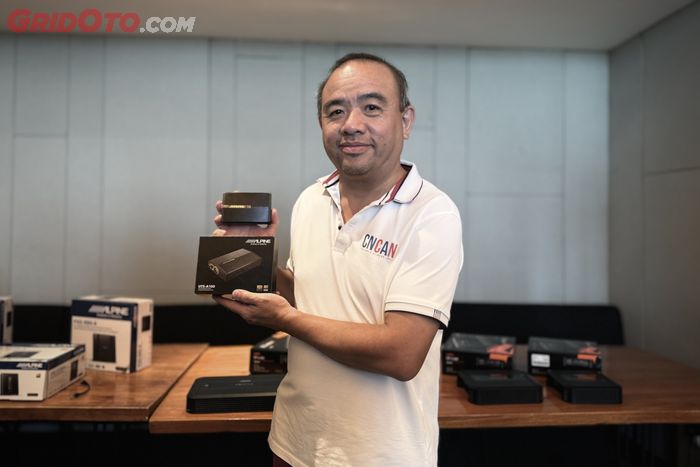 Wahyu Tanuwidjaja, CEO PT Audioworkshop, distributor Alpine Indonesia.