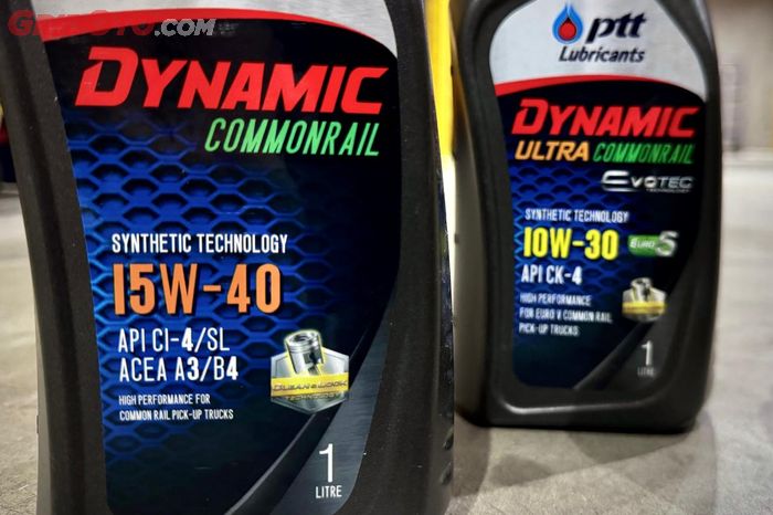 Viskositas oli mesin diesel PTT Lubricants.