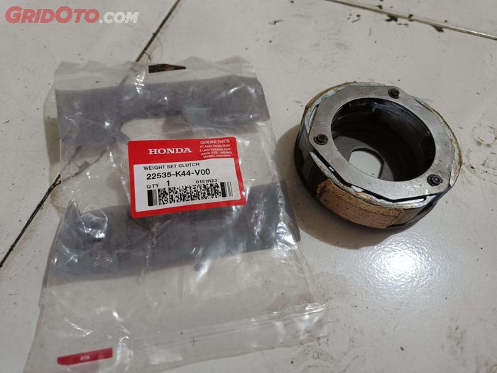 Kampas ganda Honda Genio bisa pakai Honda BeAT K44