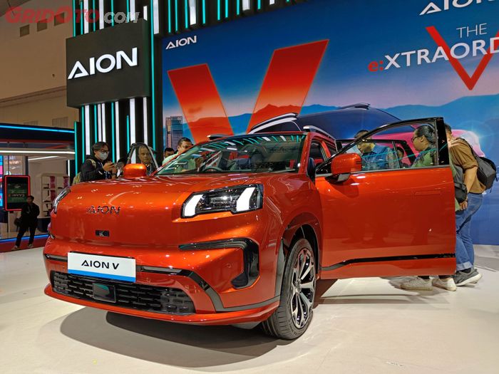Mobil baru Aion V di GJAW 2024