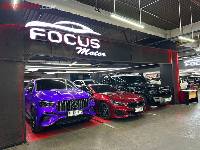 Ilustrasi showroom mobil bekas Focus Motor