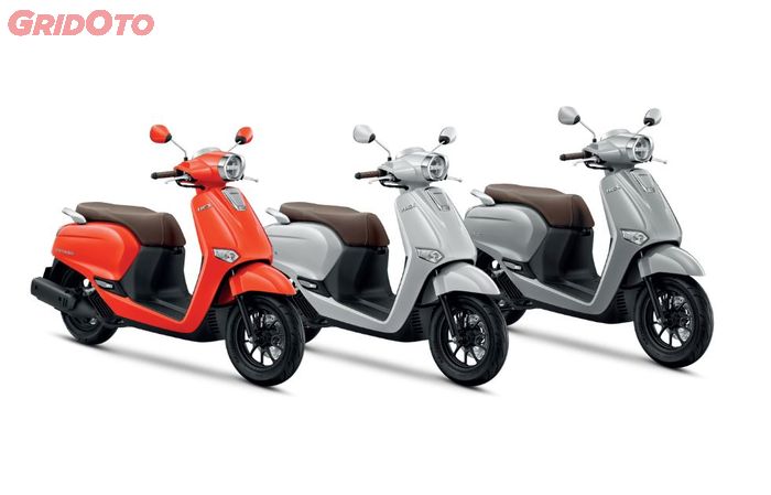 pilihan warna Honda Giorno+