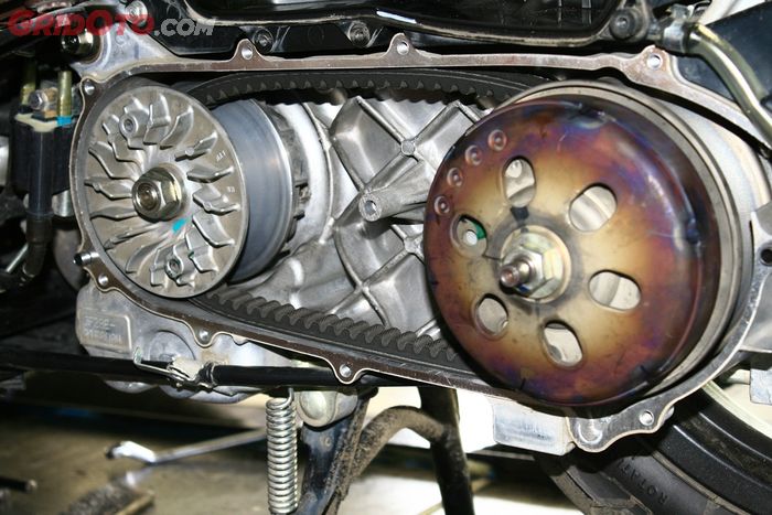 Ilustrasi CVT motor matic