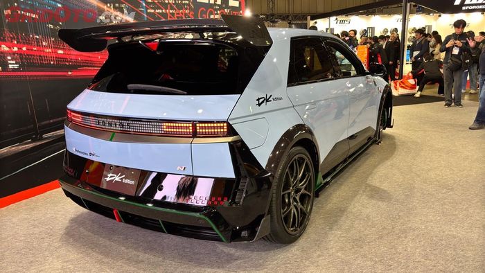 Gooseneck spoiler di Hyundai IONIQ 5 N nambah downforce 93 kg