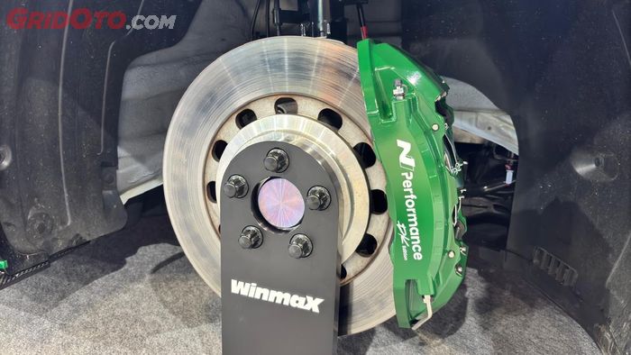 Kaliper 6 pot pada Hyundai IONIQ 5 N Drift King Edition