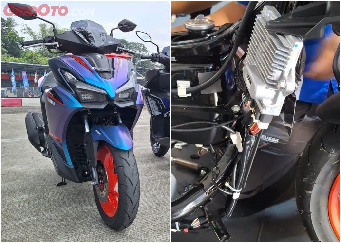 Motor matic sekarang semakin canggih, sudah enggak pakai kiprok