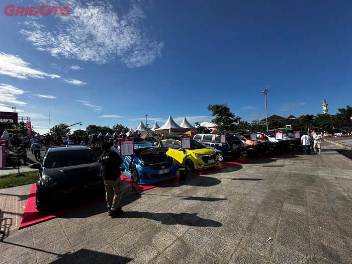 Modifikasi mobil di acara Daihatsu Kumpul Sahabat 2025 di Tangerang