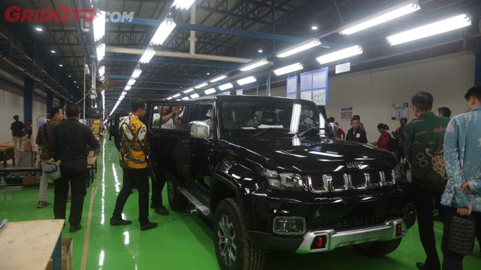 Pabrik perakitan BJ40 Plus di Indonesia