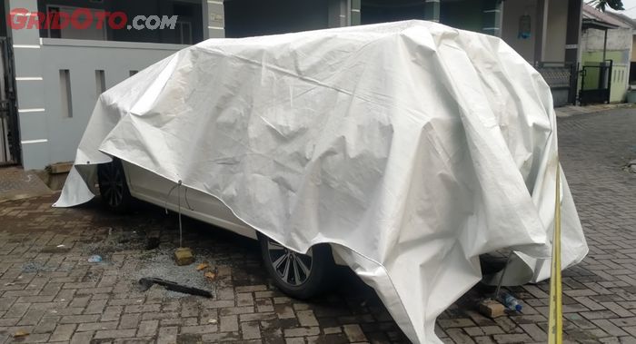 Kondisi terkini Toyota Avanza yang terbakar