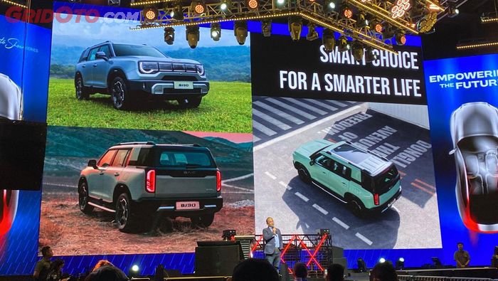 Bocoran BAIC BJ30e di GIIAS 2025.